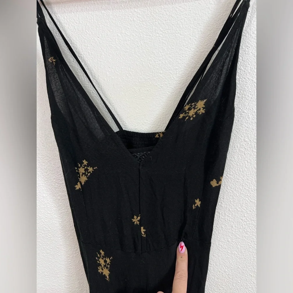 Free people get to you printed maxi dress